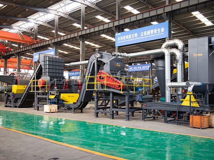 廢棄輪胎回收生產(chǎn)線